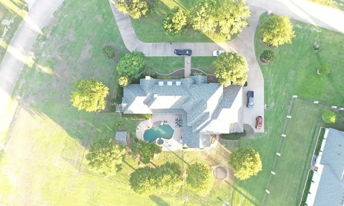 New shingle roof installation on a home in Prairie du Chien